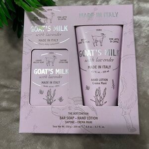 Goat's Milk Collection Lavender Hand Lotion and Bar Soap Set